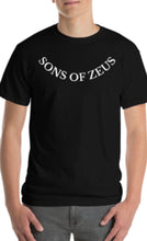 Load image into Gallery viewer, Sons of Zeus Black short sleeve T
