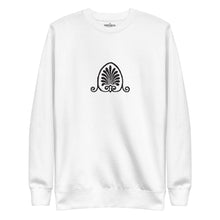 Load image into Gallery viewer, Grecian pattern white top

